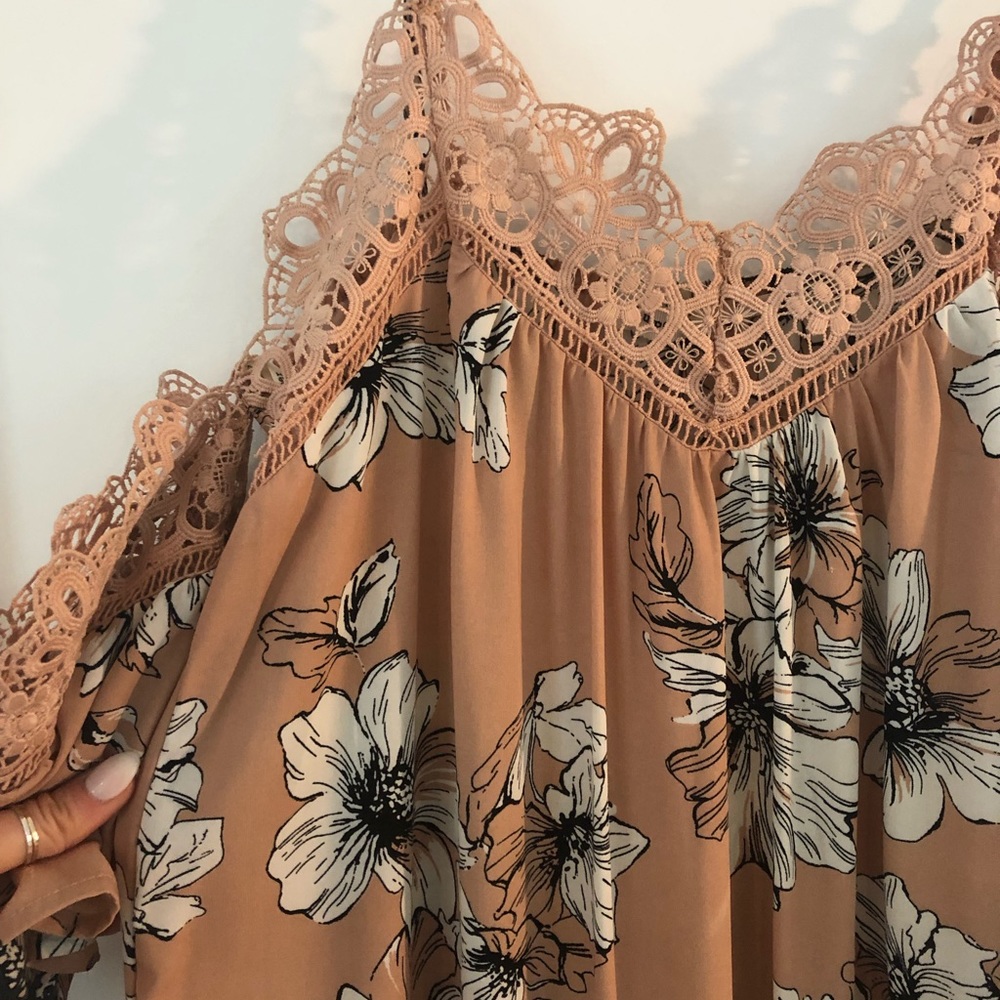 Floral boho Maxi Dress